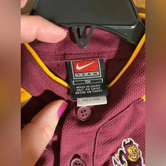 Nike infant Arizona Sun Devils outfit size 12 months - Picture 4 of 6